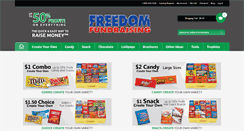 Desktop Screenshot of freedomfundraising.com